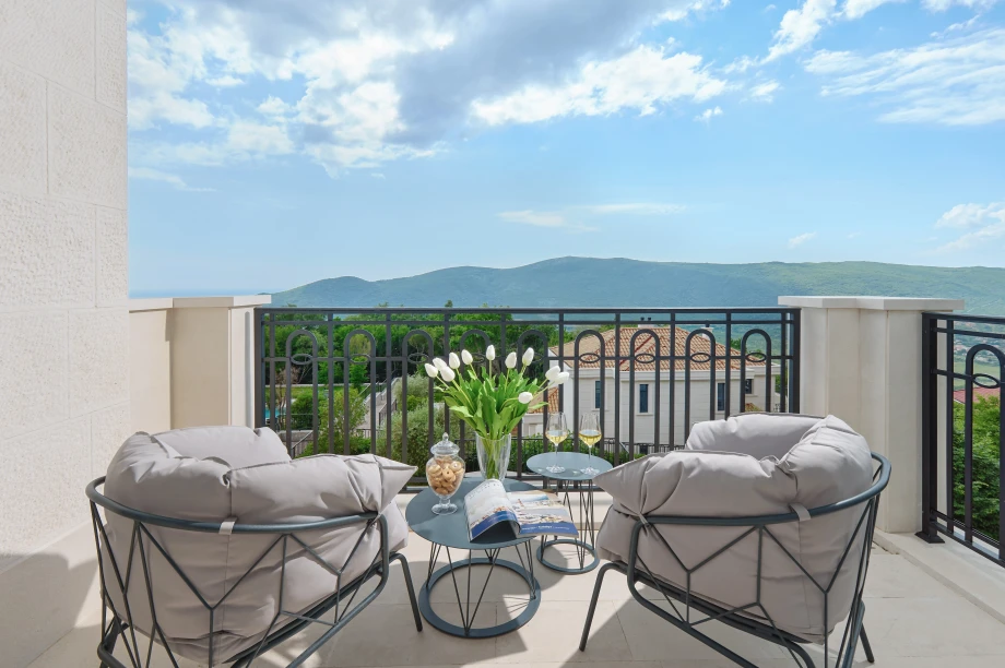 Furnished Private Balcony at Villa Gran Palacio