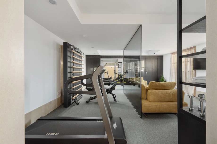 Private Fitness Gym at Villa Gran Palacio