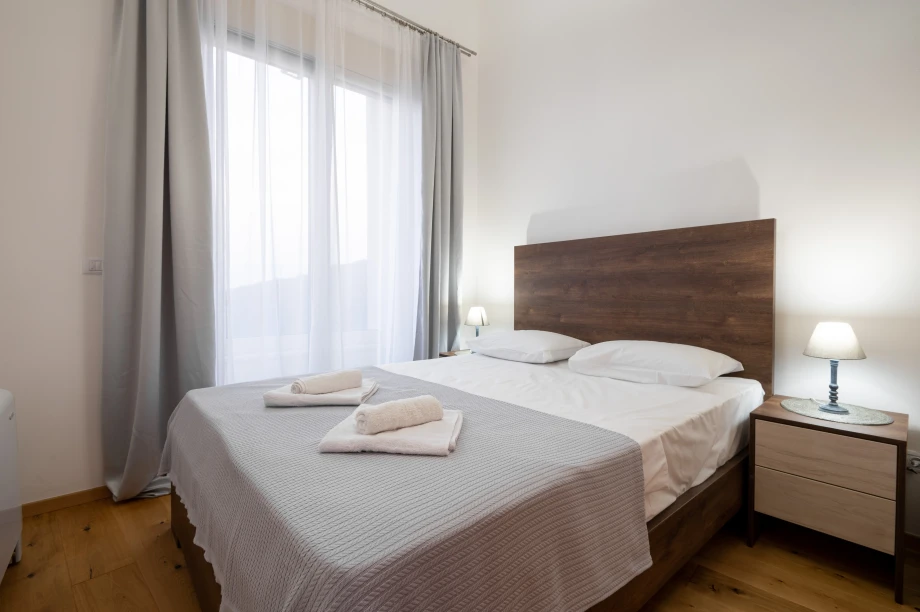 King Bed in Spacious Bedroom at Villa Calista Cove Luxury Interior