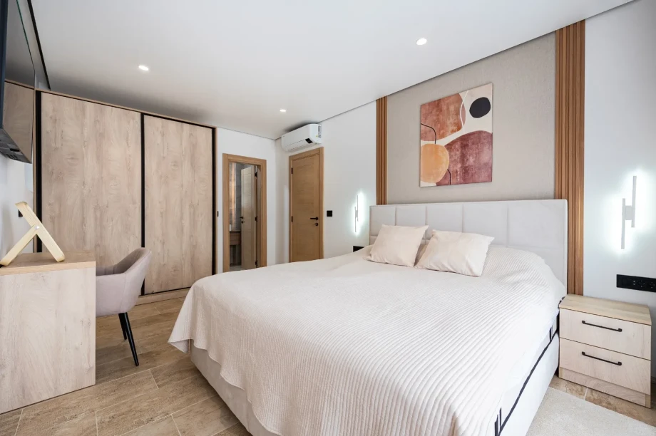 King Bedroom Retreat with Elegant Interior Design | Villa Calma Montenegro