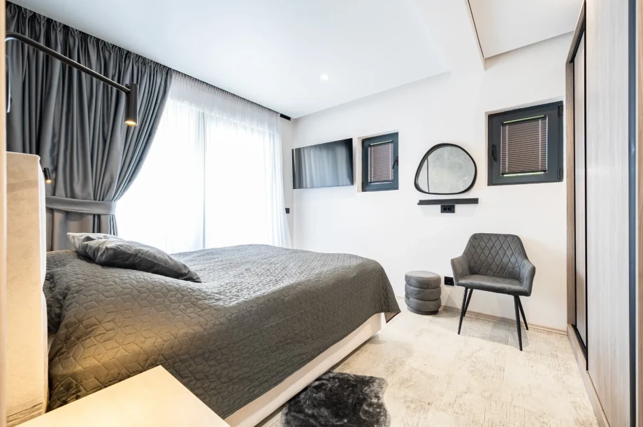 Comfortable Single Bedroom with Modern Styling | Villa Calma Montenegro