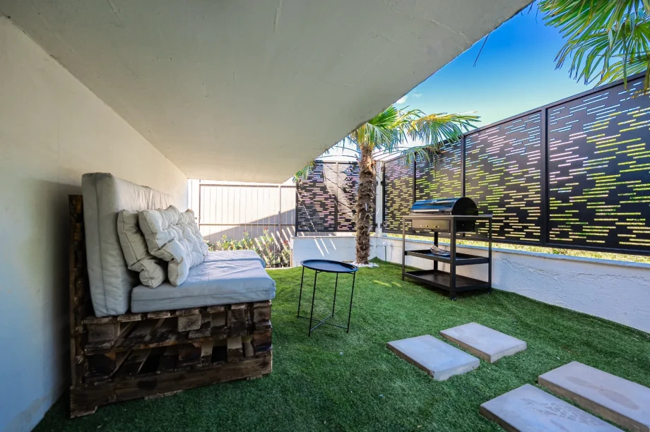 Garden Barbecue Area for Outdoor Dining | Villa Calma Montenegro