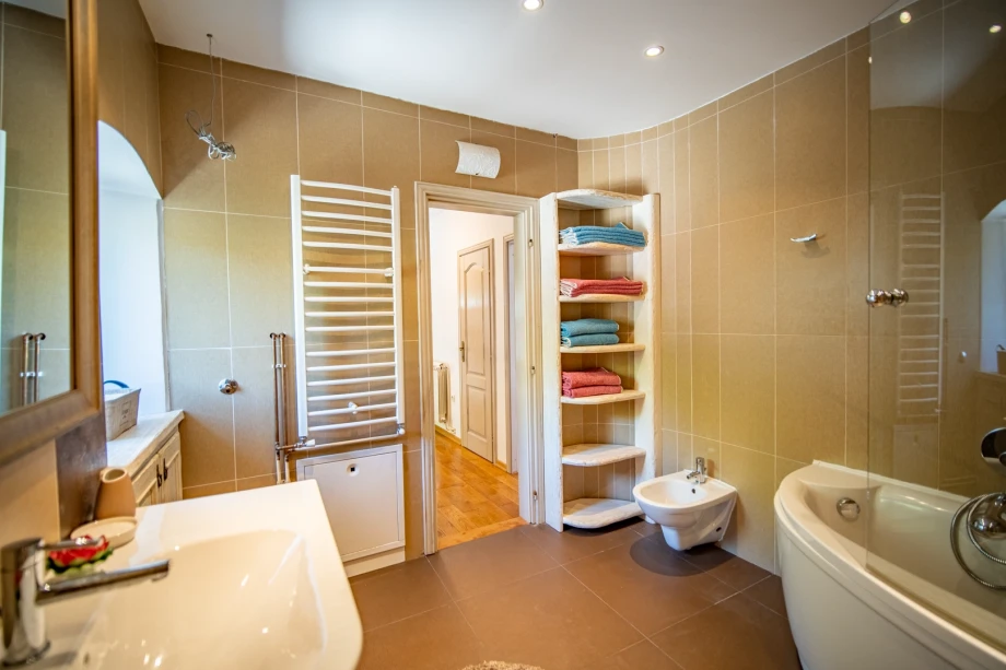 Elegant Bathroom Details in Contemporary Montenegro Villa