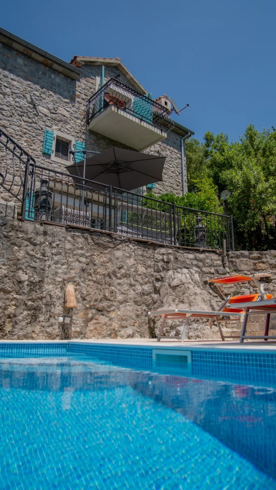 Scenic View from the Private Villa Pool