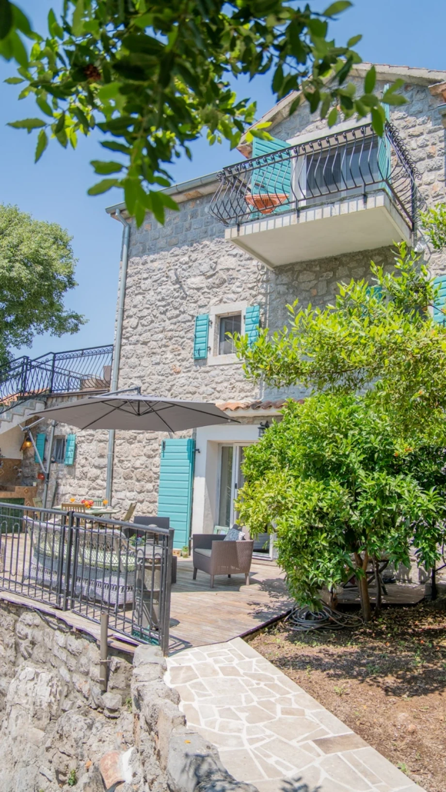 Outdoor View from the Luxury Villa Grounds