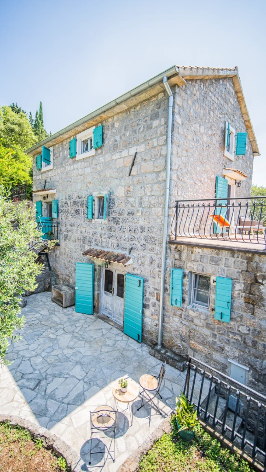 Outside View of the Luxury Villa Exterior