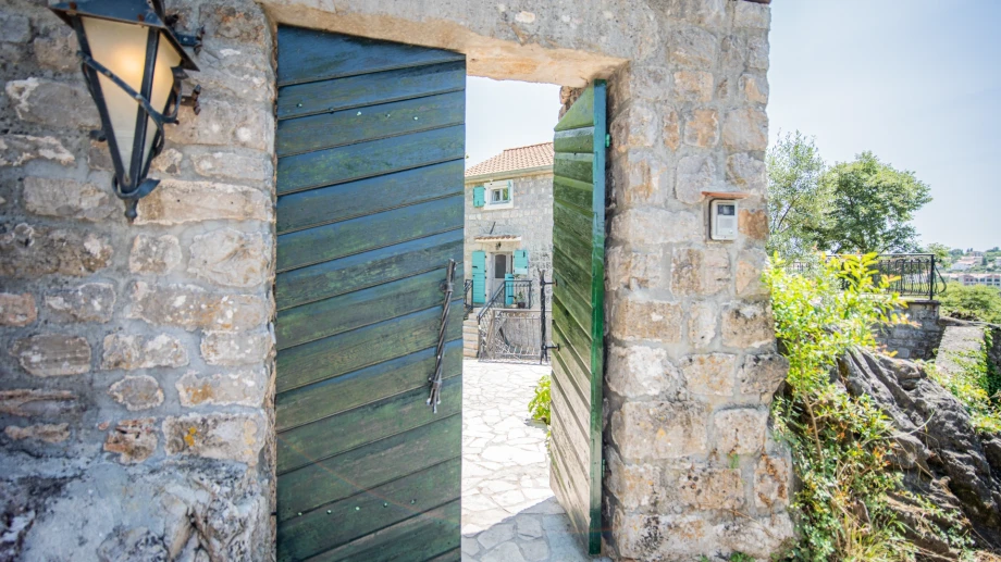 Main Entrance to the Luxury Villa