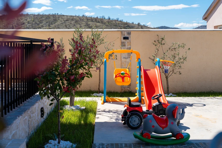 Children’s Playground at Villa Armonia with Family-Friendly Outdoor Space