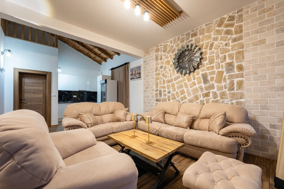 Living Room Relax Area at Villa Armonia with Cozy Interior Comfort