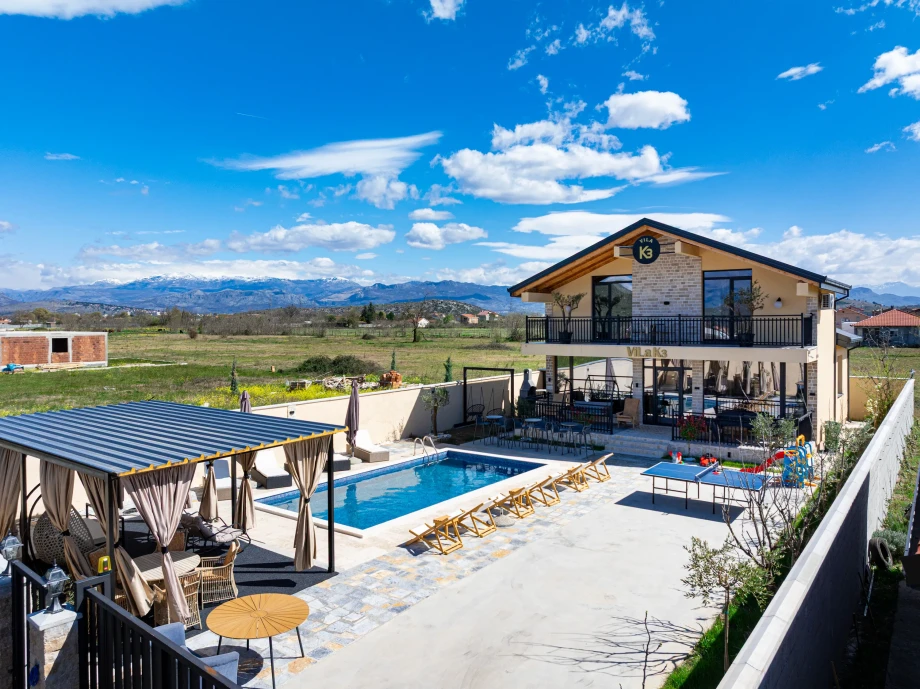 Outdoor View at Villa Armonia with Scenic Coastal Surroundings