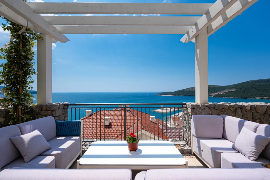 Peaceful Outdoor Lounge Area at Coastal Elegance Residences