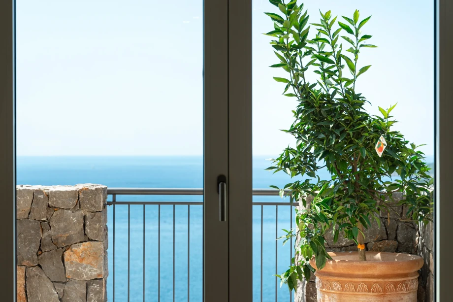 Botanical Interior Detail at Coastal Elegance Residence