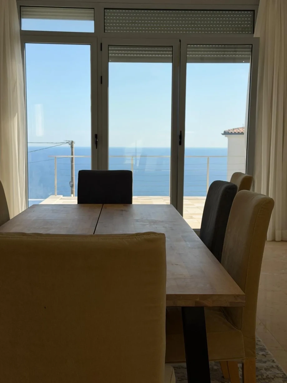 Elegant Indoor Dining Space at Villa Celestia