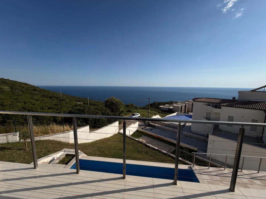 Sea-Facing Terrace at Villa Celestia