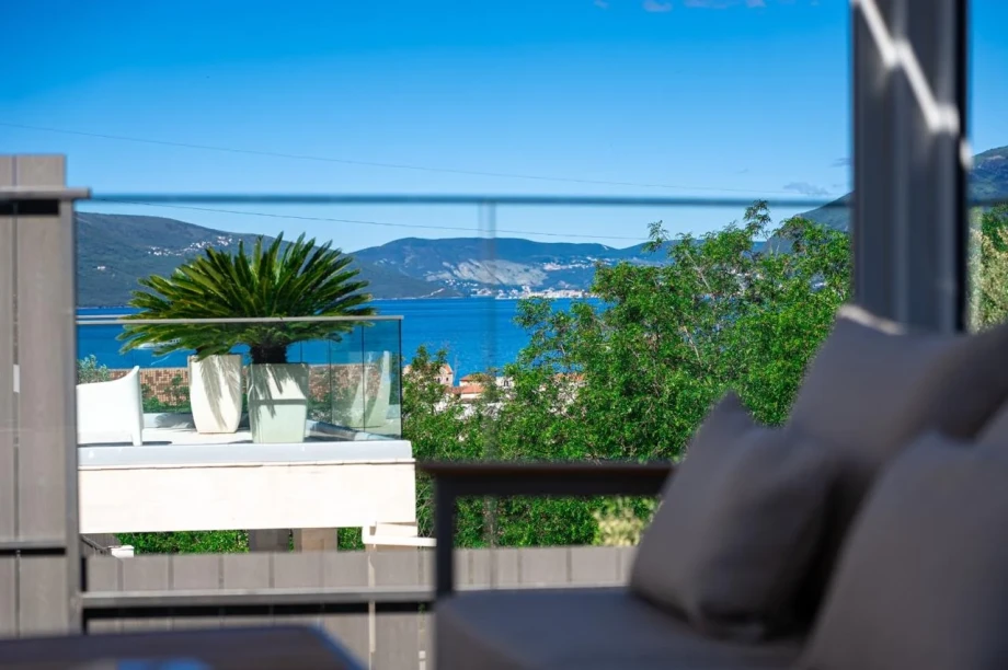 Sea View Through the Lounge at Villa