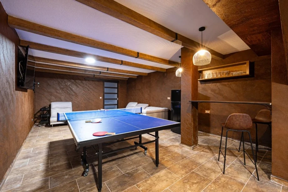 Indoor Table Tennis Playroom