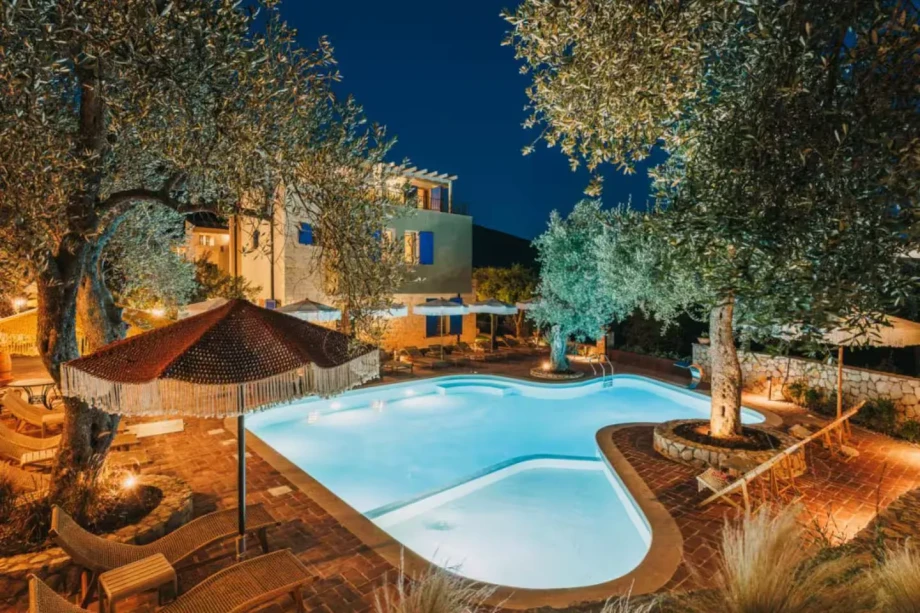 Villa Rametto Outdoor Pool with Sun Loungers