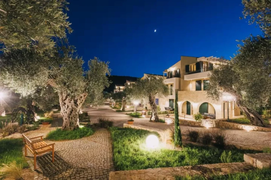 Outdoor Resort Setting Near Villa Rametto
