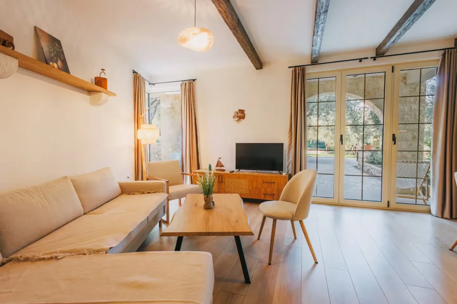 TV Lounge Area at Villa Rametto