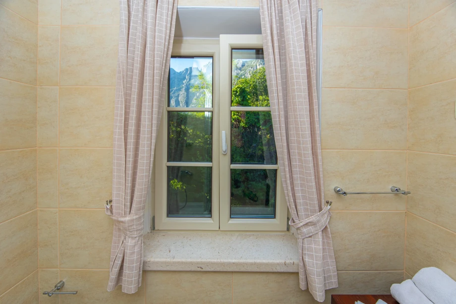 Window with Hillside View | Stone House Seafront Villa