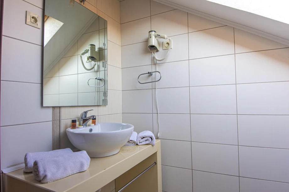 Contemporary Bathroom Interior | Stone House Seafront Villa