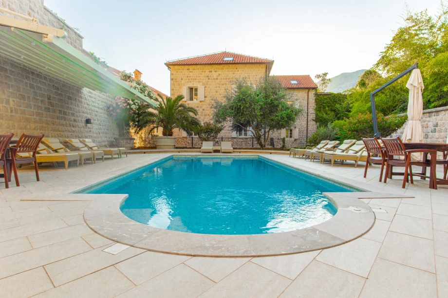 Spacious Swimming Pool | Stone House Seafront Villa