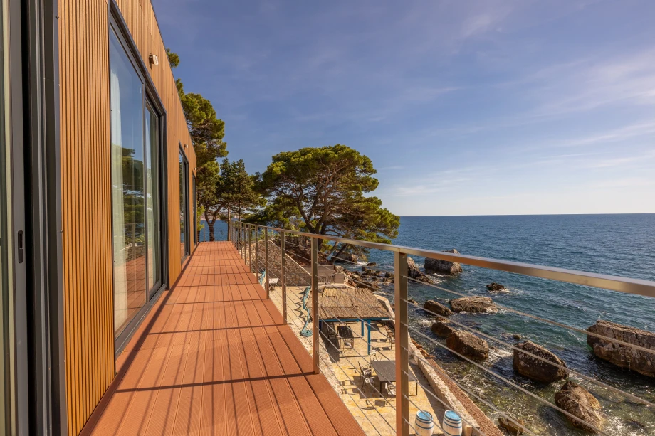 Seafront Terrace at Canvas Coast Villa in Bar