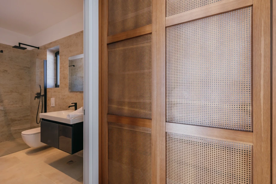 Modern Bathroom at Canvas Coast Villa