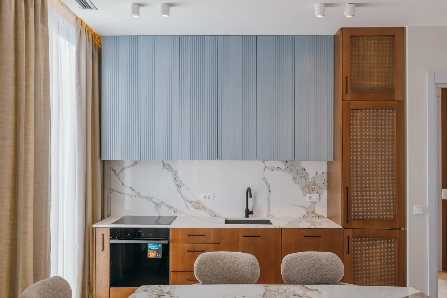 Close-Up of Modern Kitchen Elements | Canvas Coast Villa