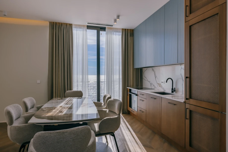 Sea View from the Kitchen | Canvas Coast Villa